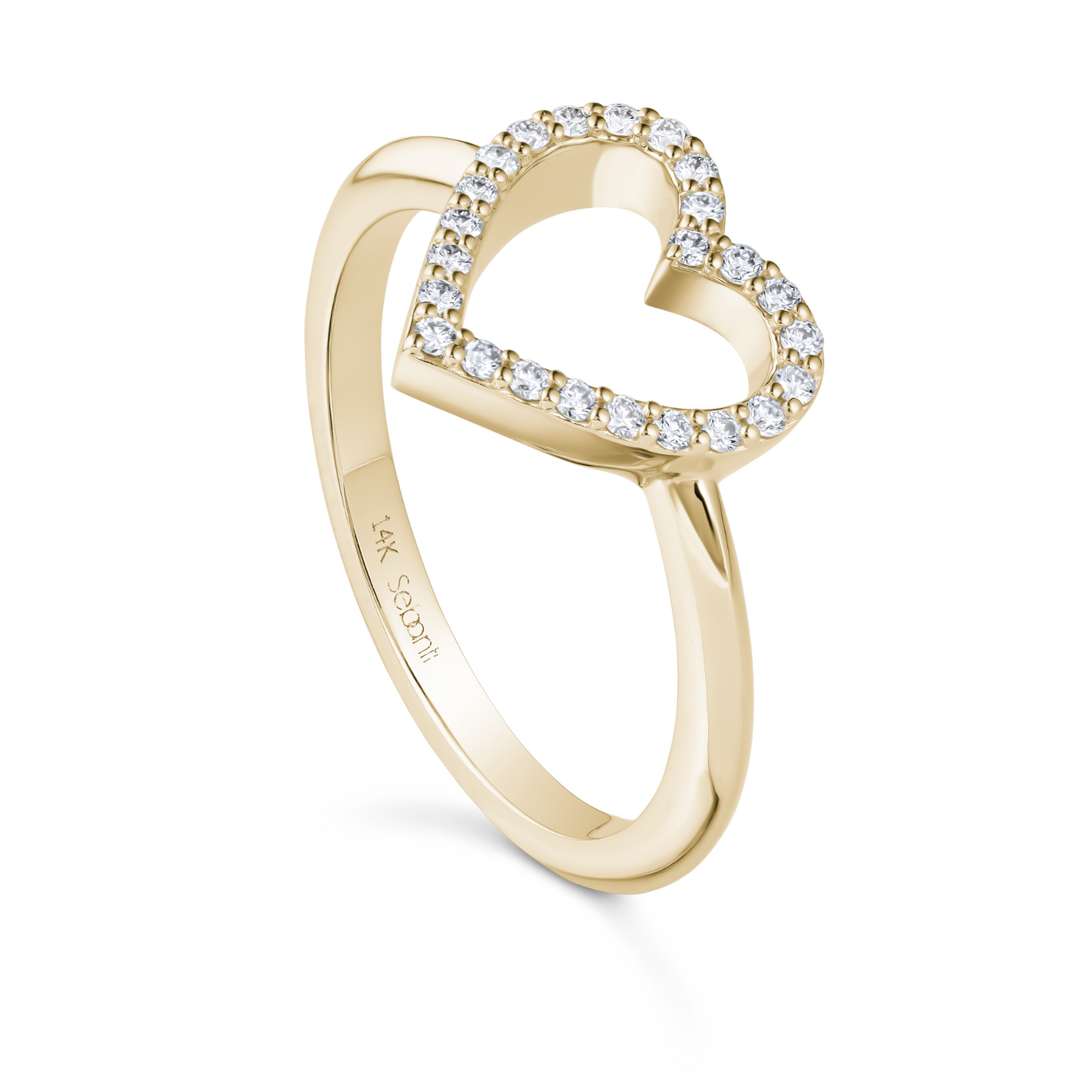 Heart Shape Diamond Ring
