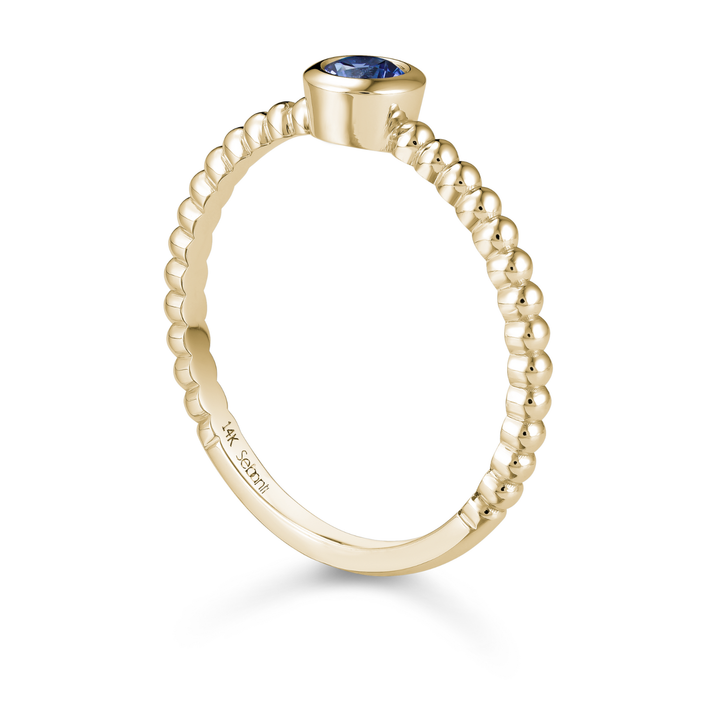 Blue Sapphire Stackable Ring