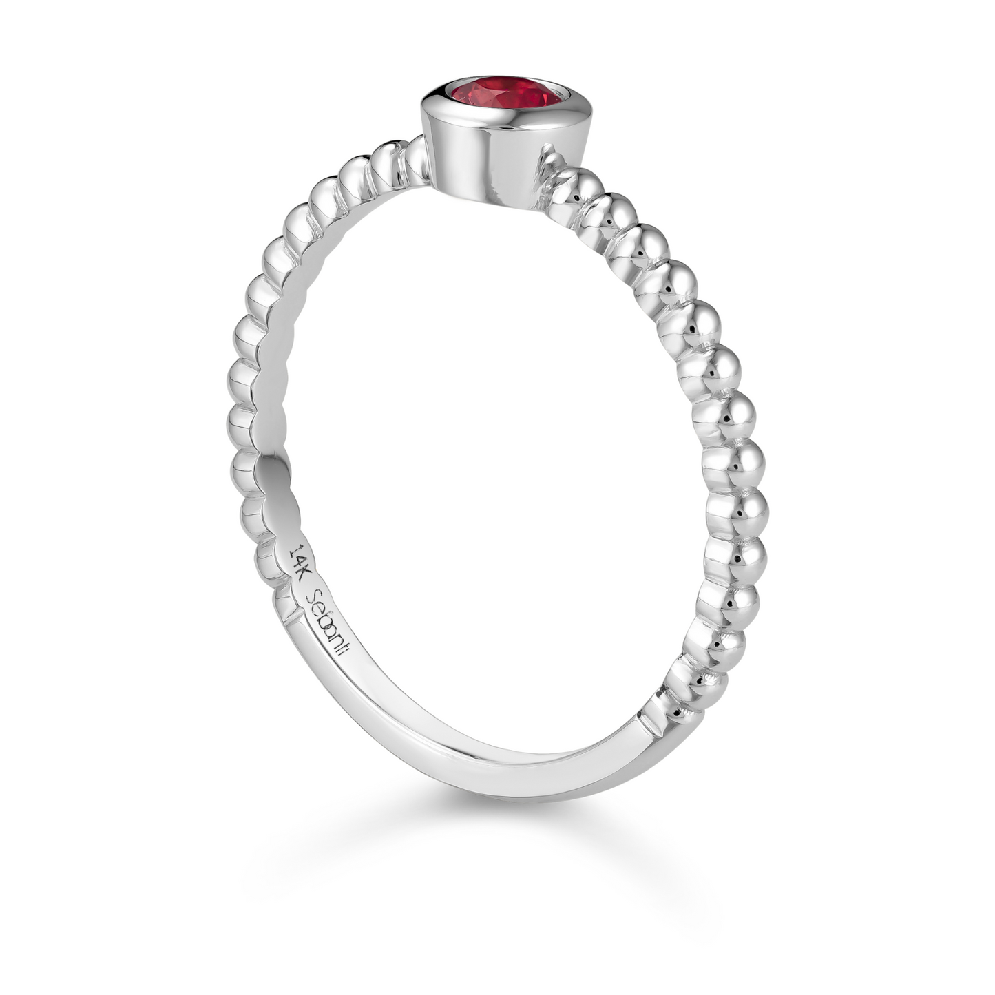 Ruby Stackable Ring