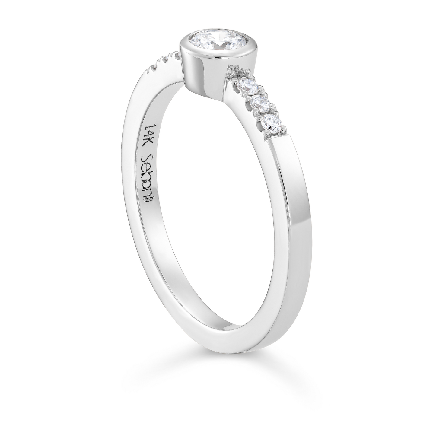 Diamond Bezel Ring
