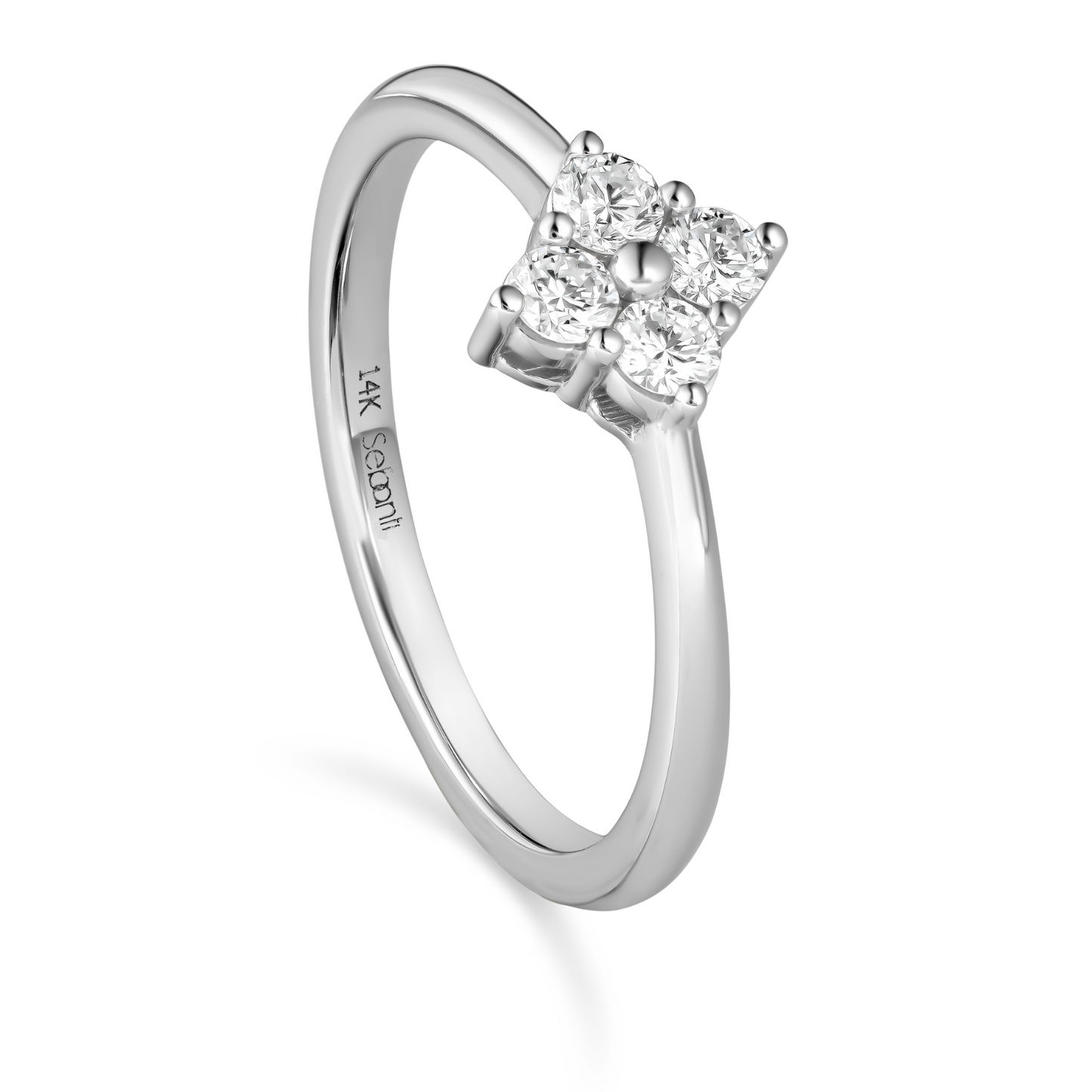 Quattro Diamond Ring