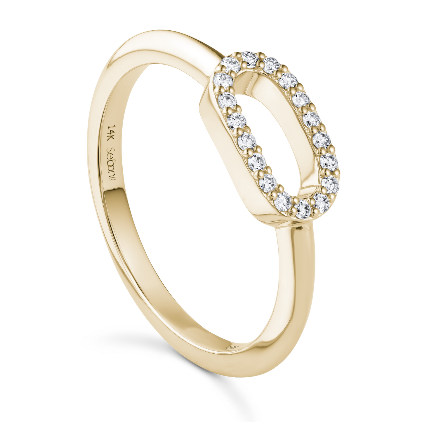 Oval Shape Diamond Ring