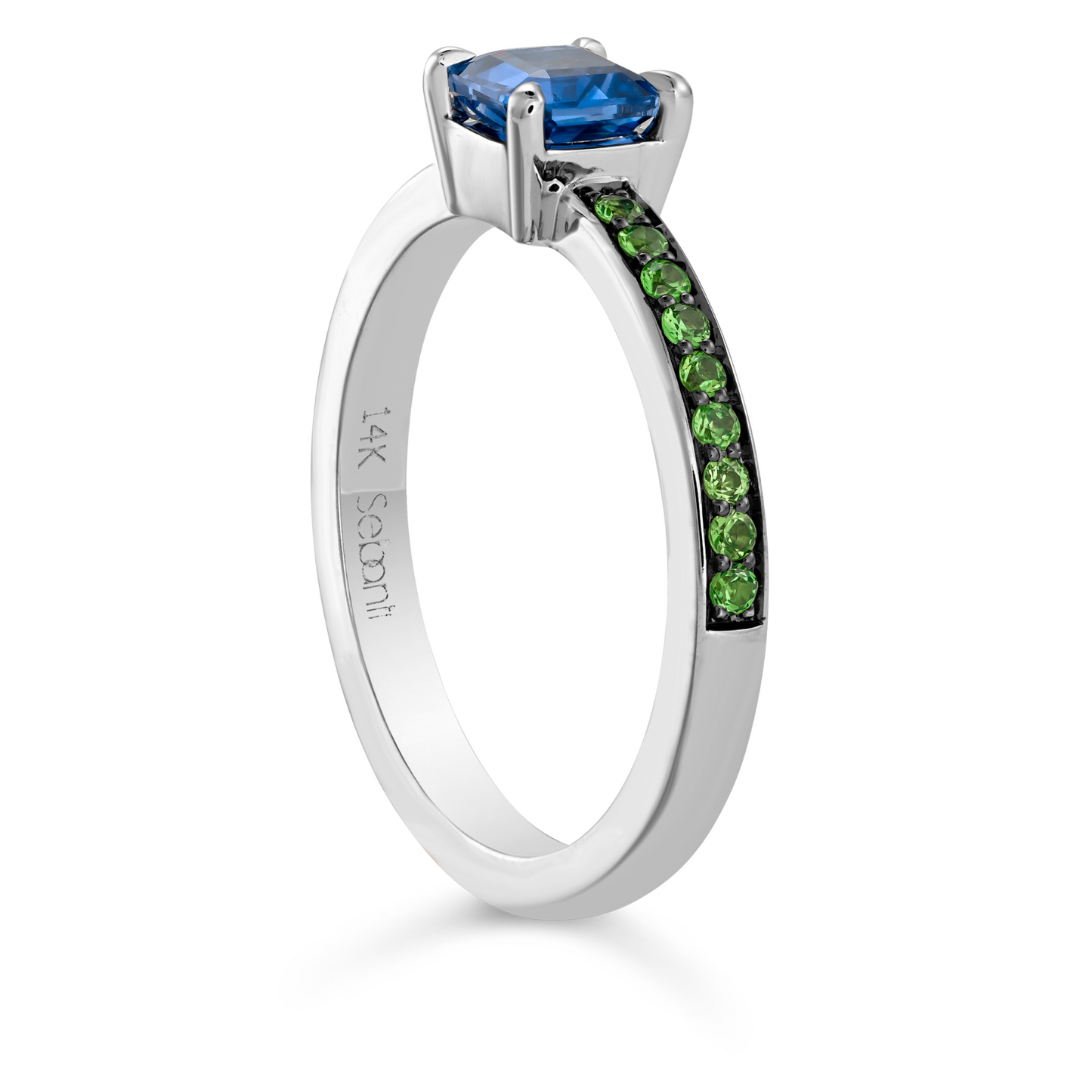Blue Pixel Ring