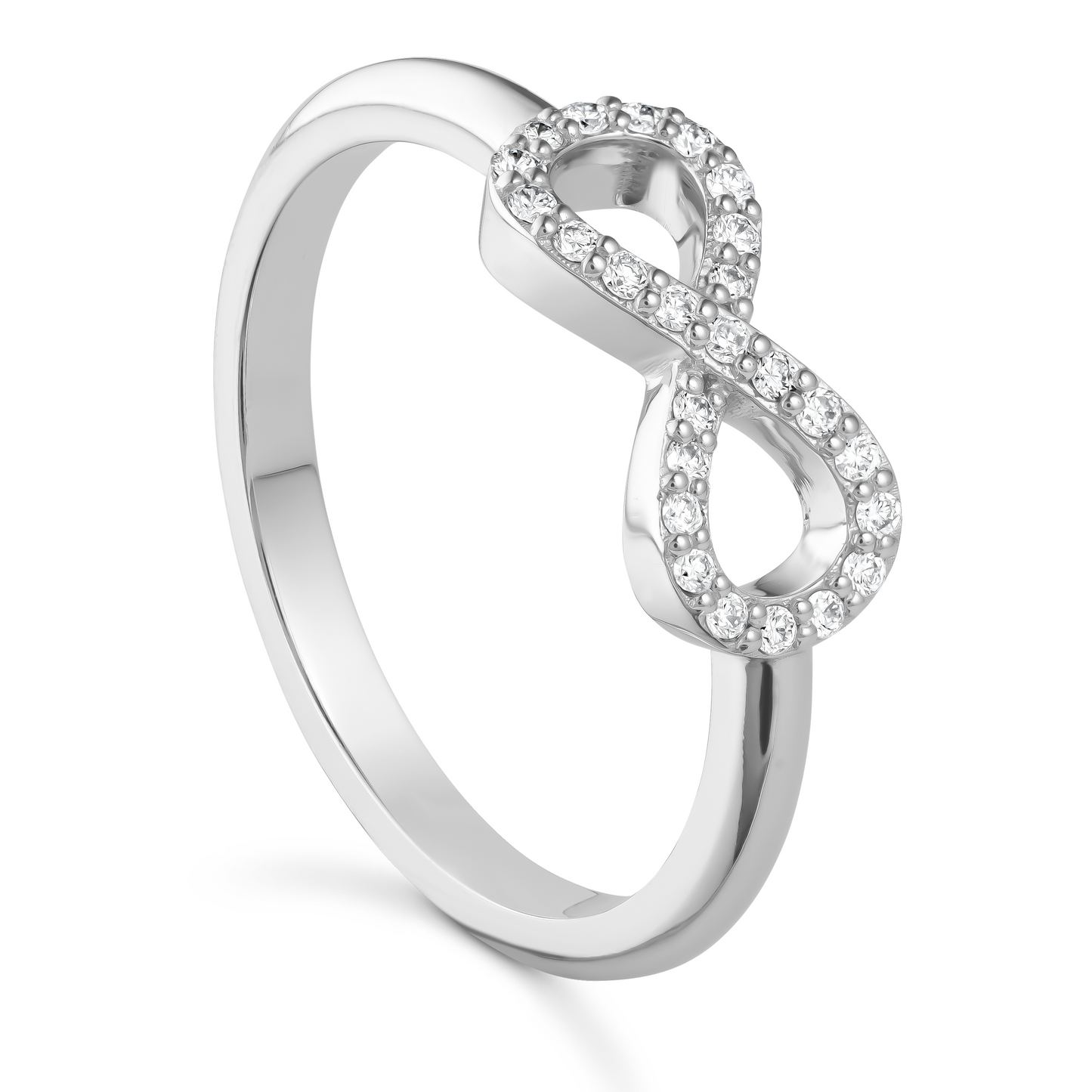 Infinity Diamond Ring