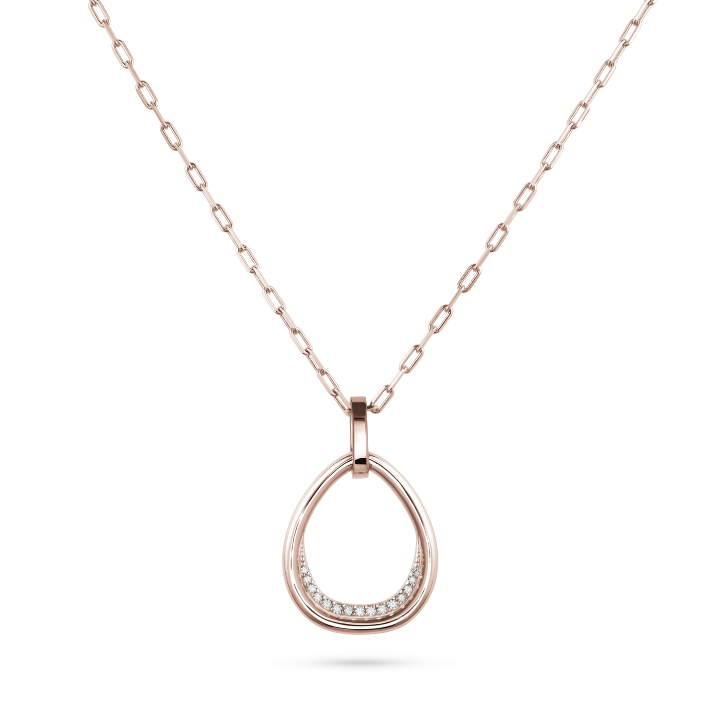 Pear shape Diamond Pendant