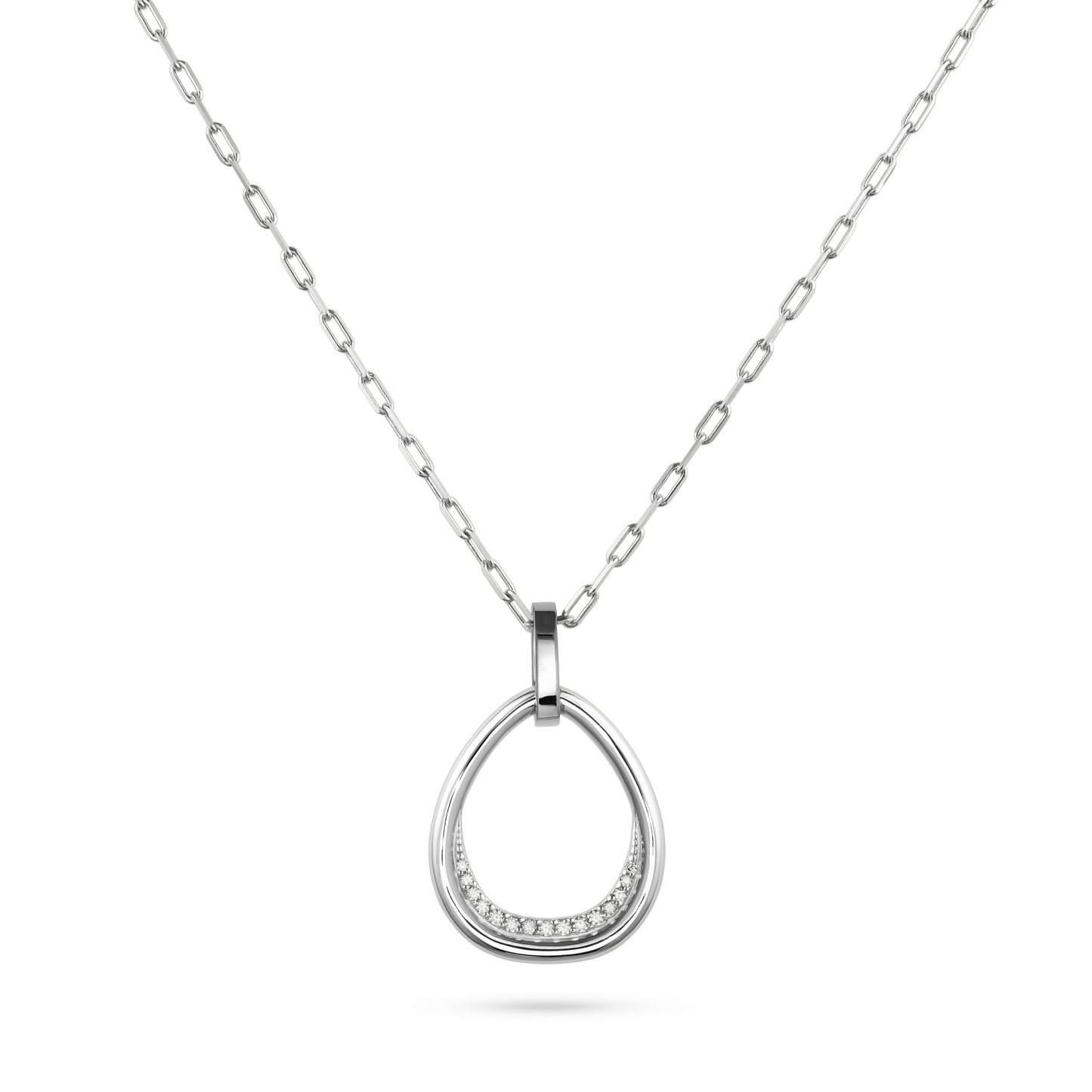 Pear shape Diamond Pendant