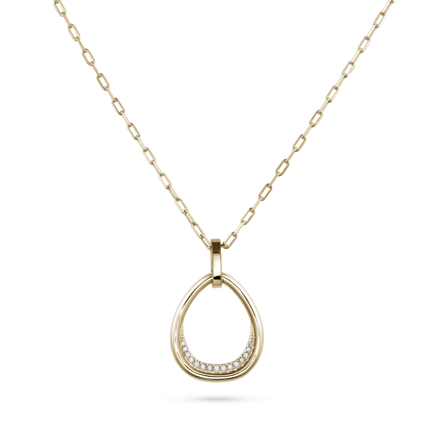 Pear shape Diamond Pendant