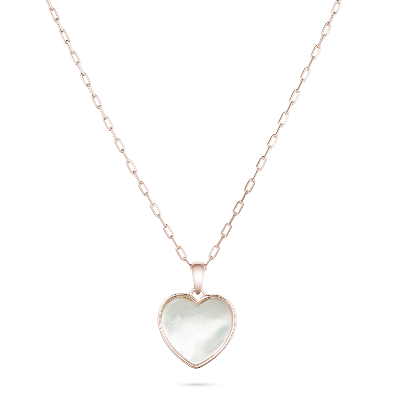Mother of Pearl Heart Shape Pendant
