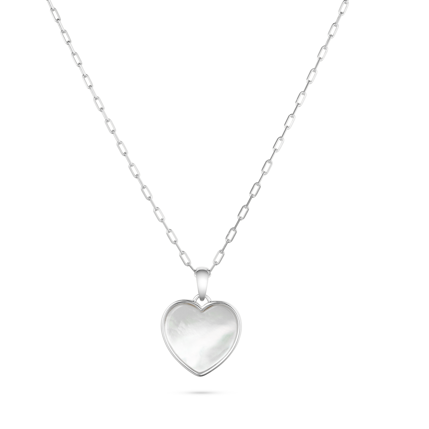 Mother of Pearl Heart Shape Pendant