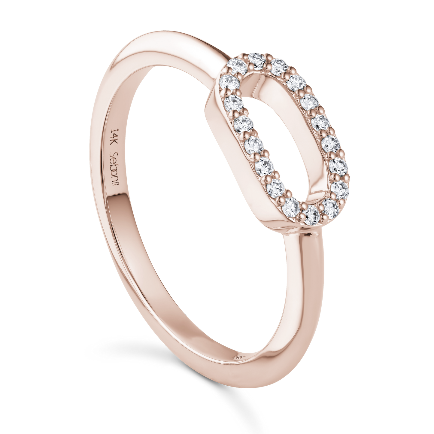 Oval Shape Diamond Ring