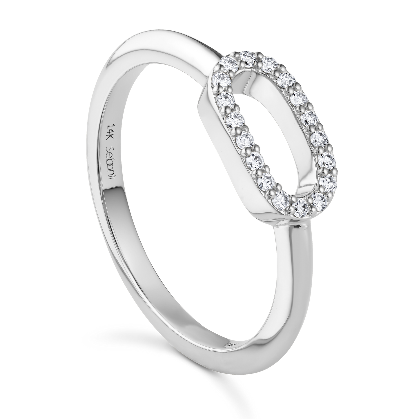 Oval Shape Diamond Ring