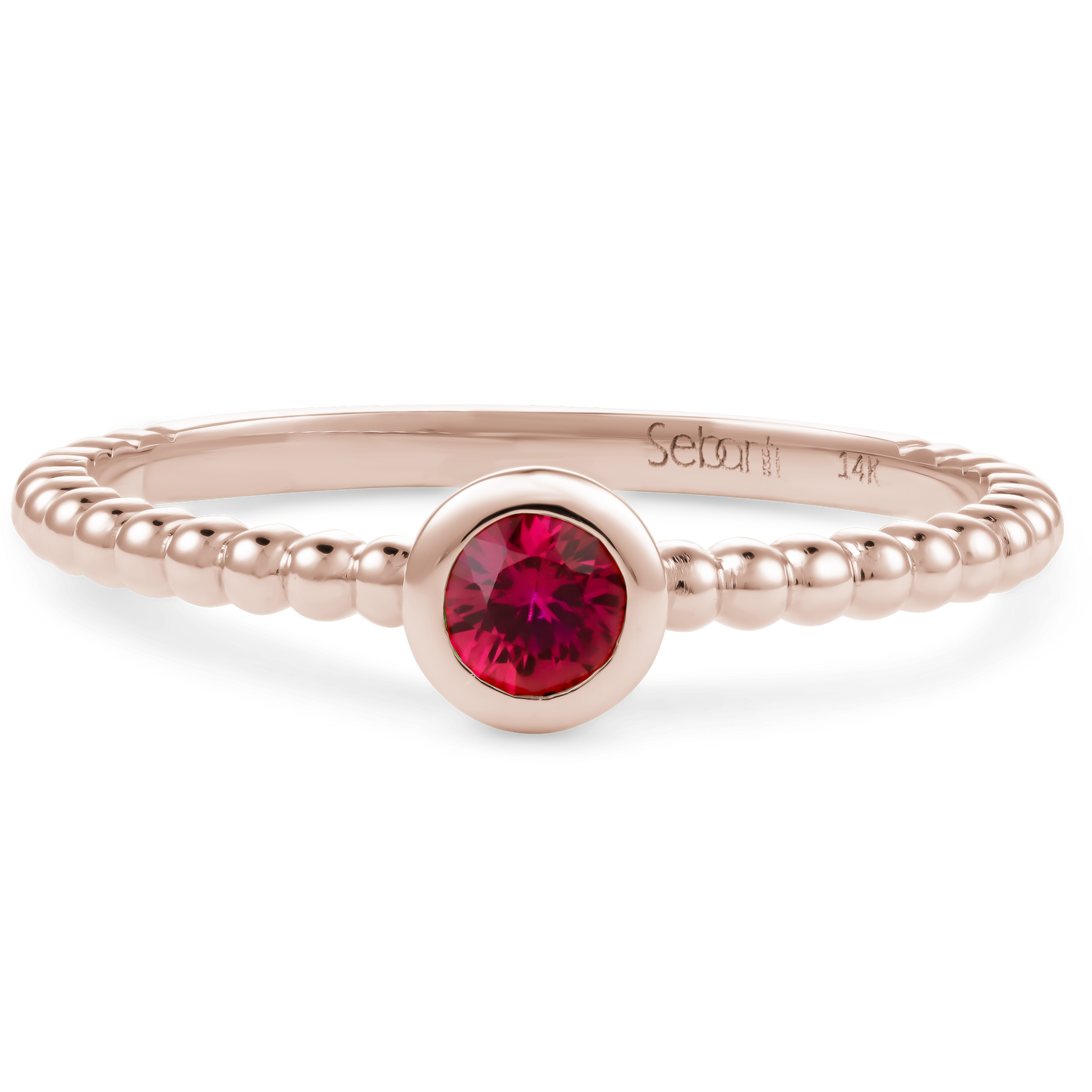 Ruby Stackable Ring