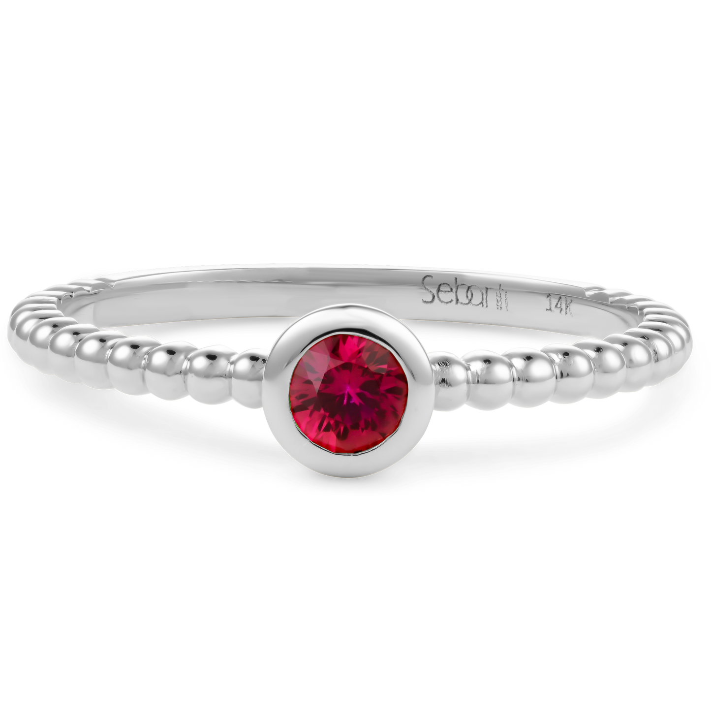 Ruby Stackable Ring
