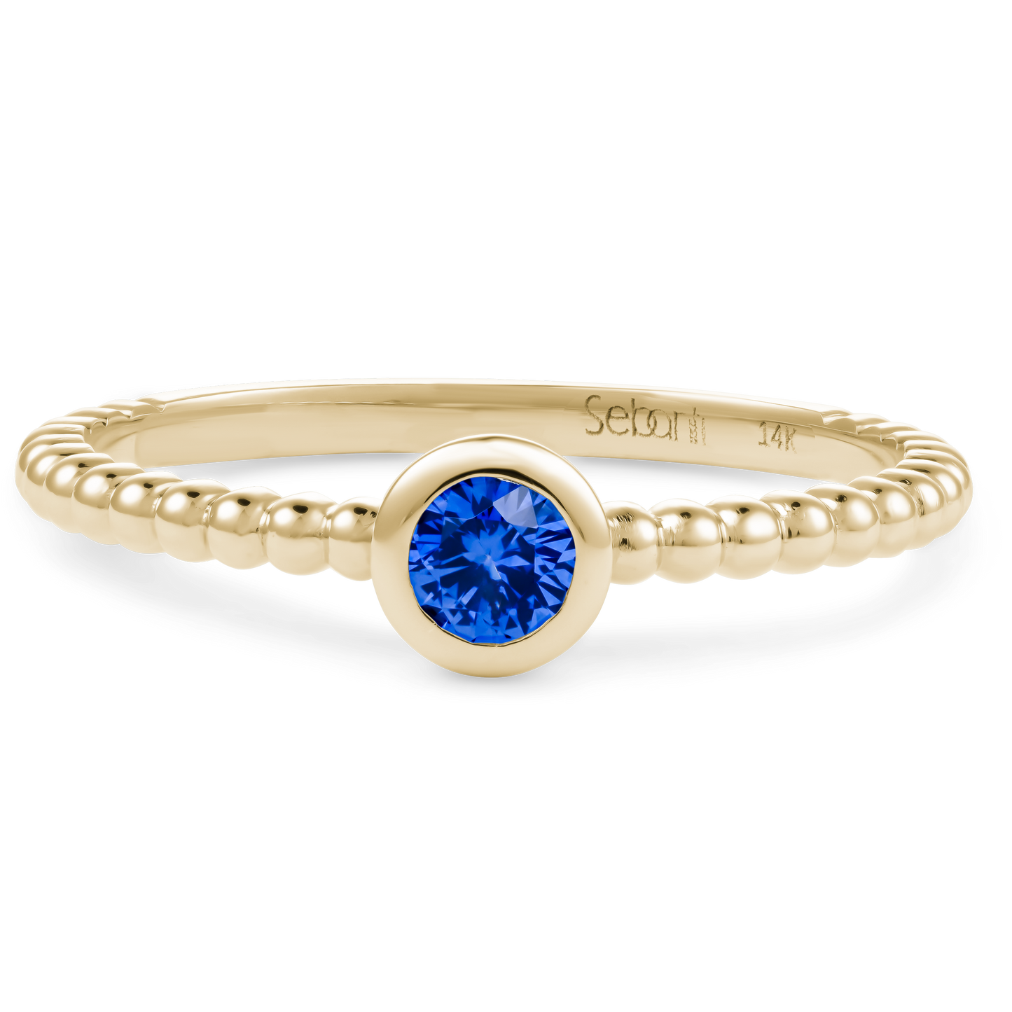 Blue Sapphire Stackable Ring