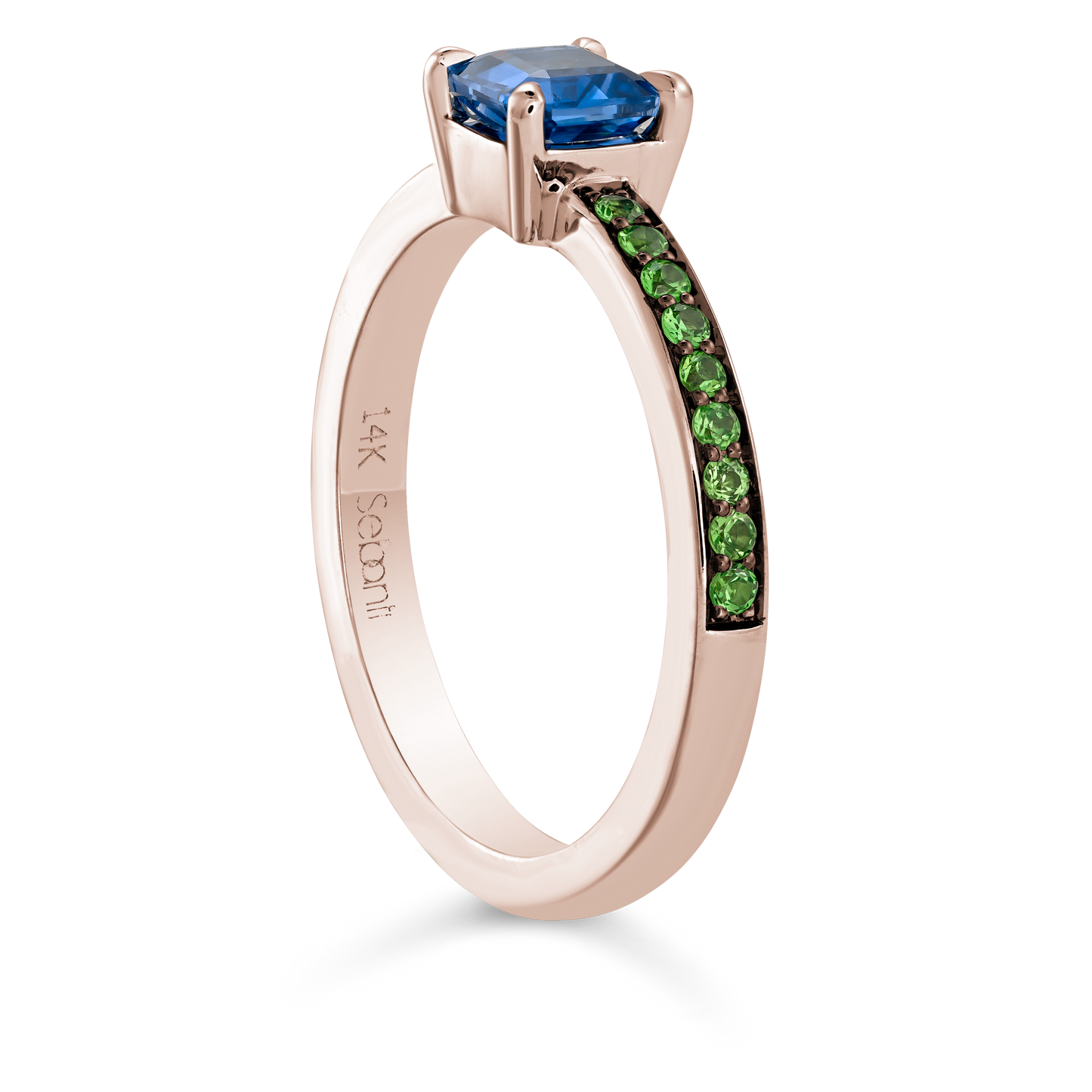 Blue Pixel Ring