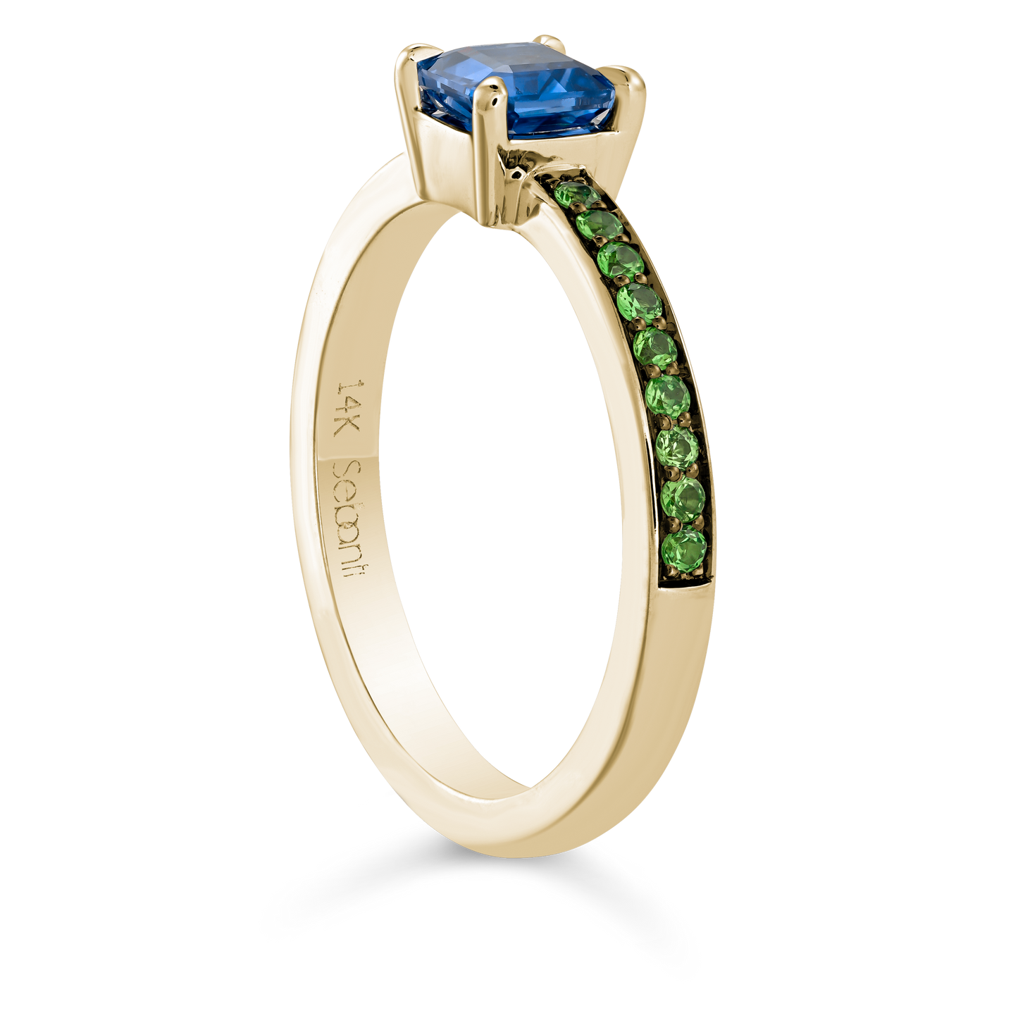 Blue Pixel Ring