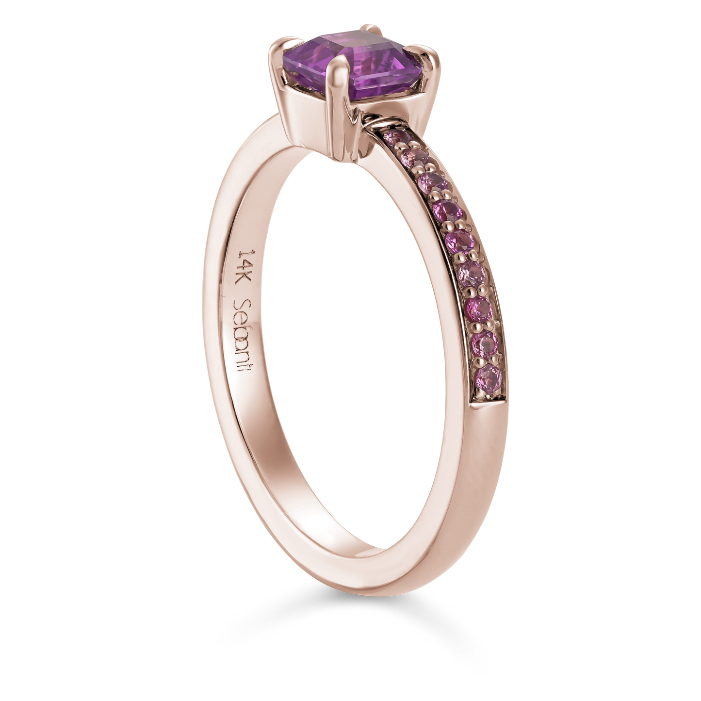 Purple Pixel Ring