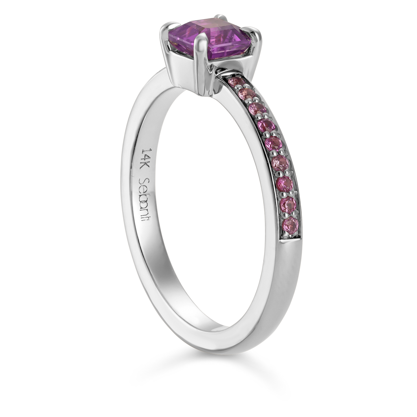 Purple Pixel Ring
