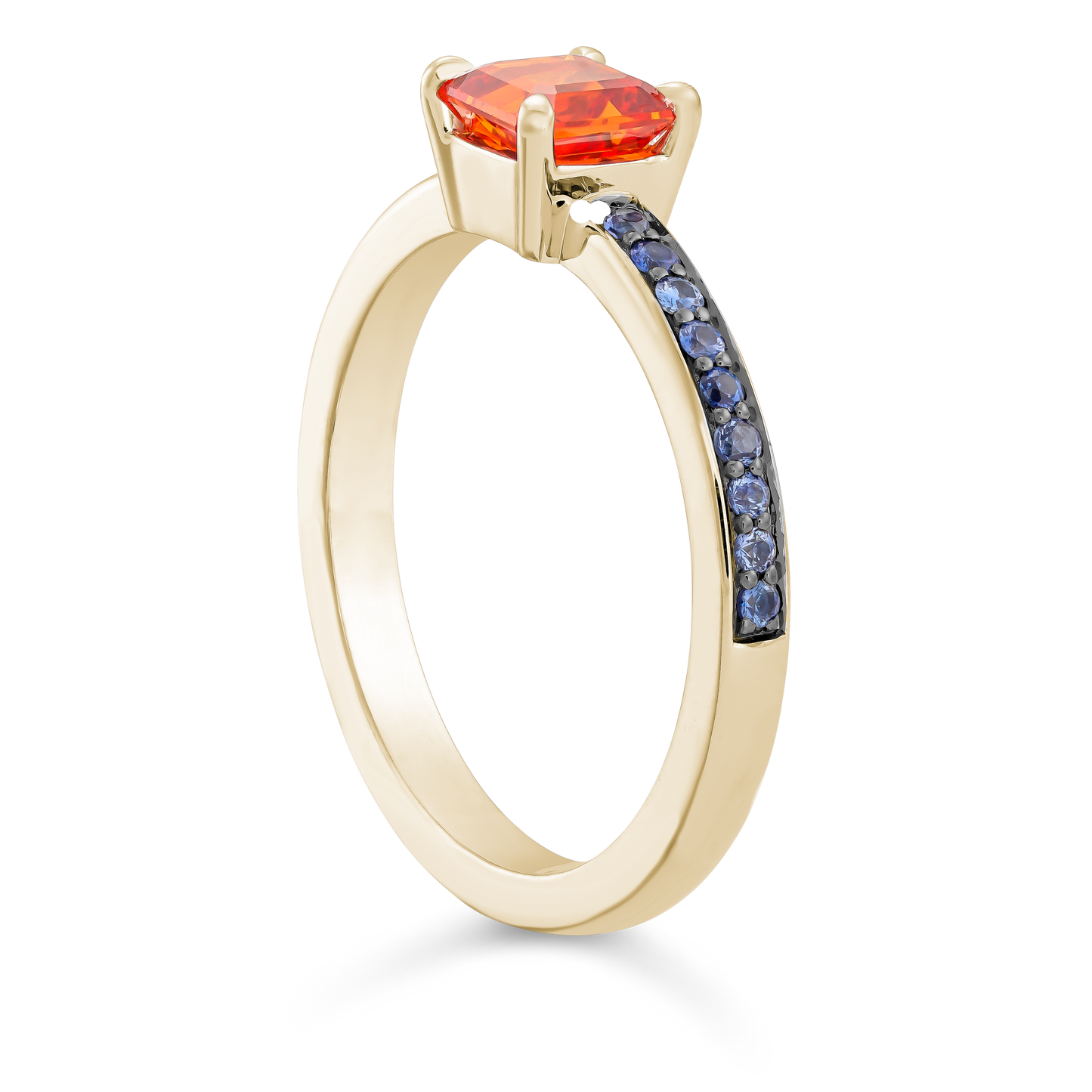 Orange Pixel Ring