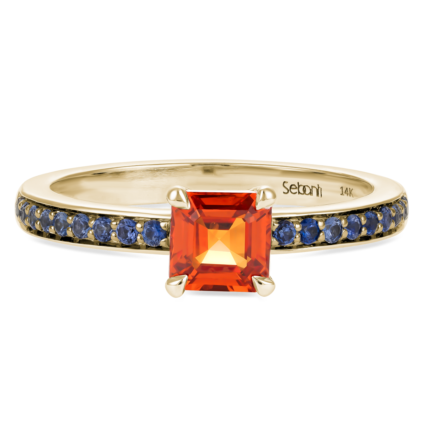 Orange Pixel Ring