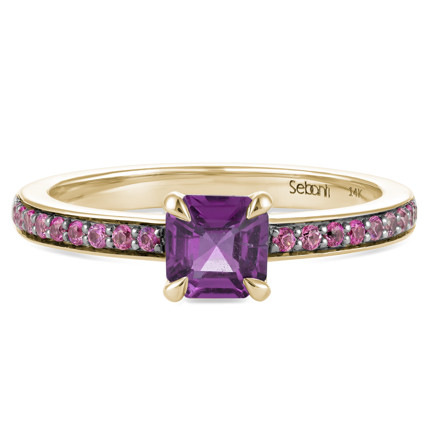 Purple Pixel Ring