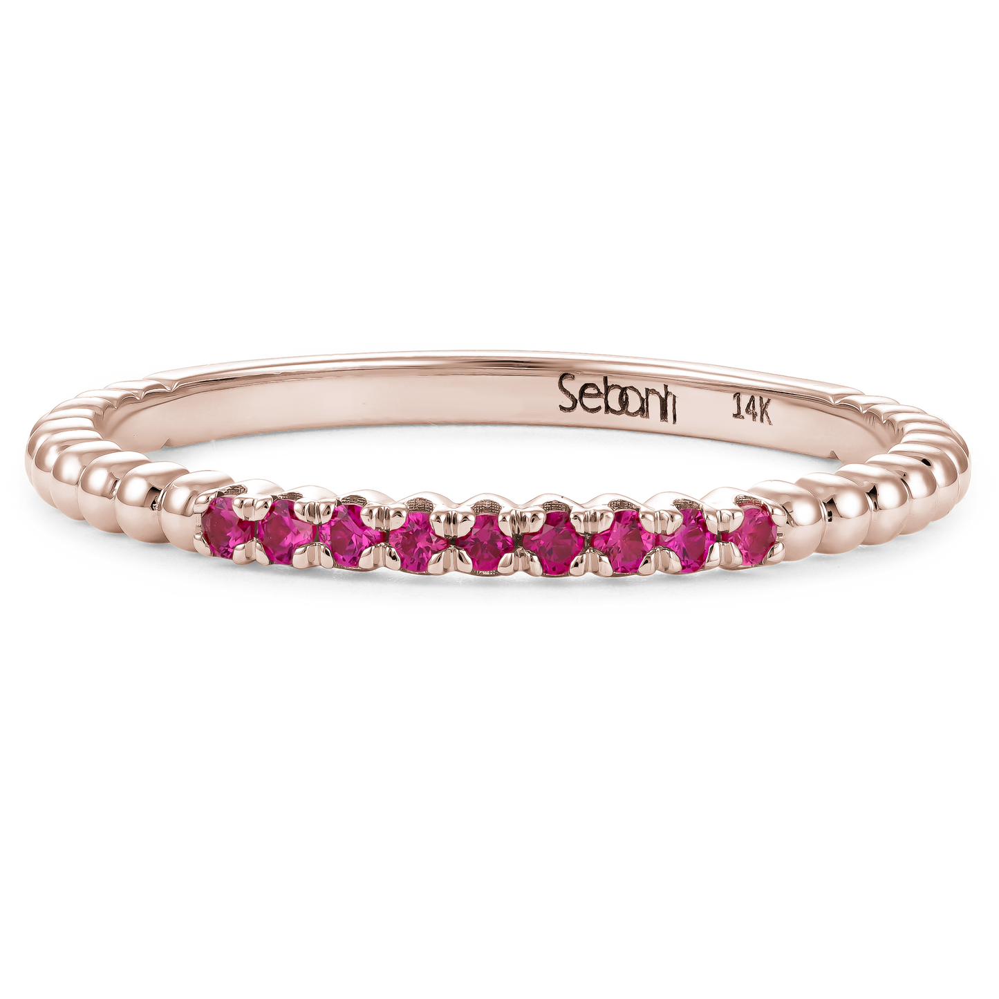 Ruby Stackable Ring 2