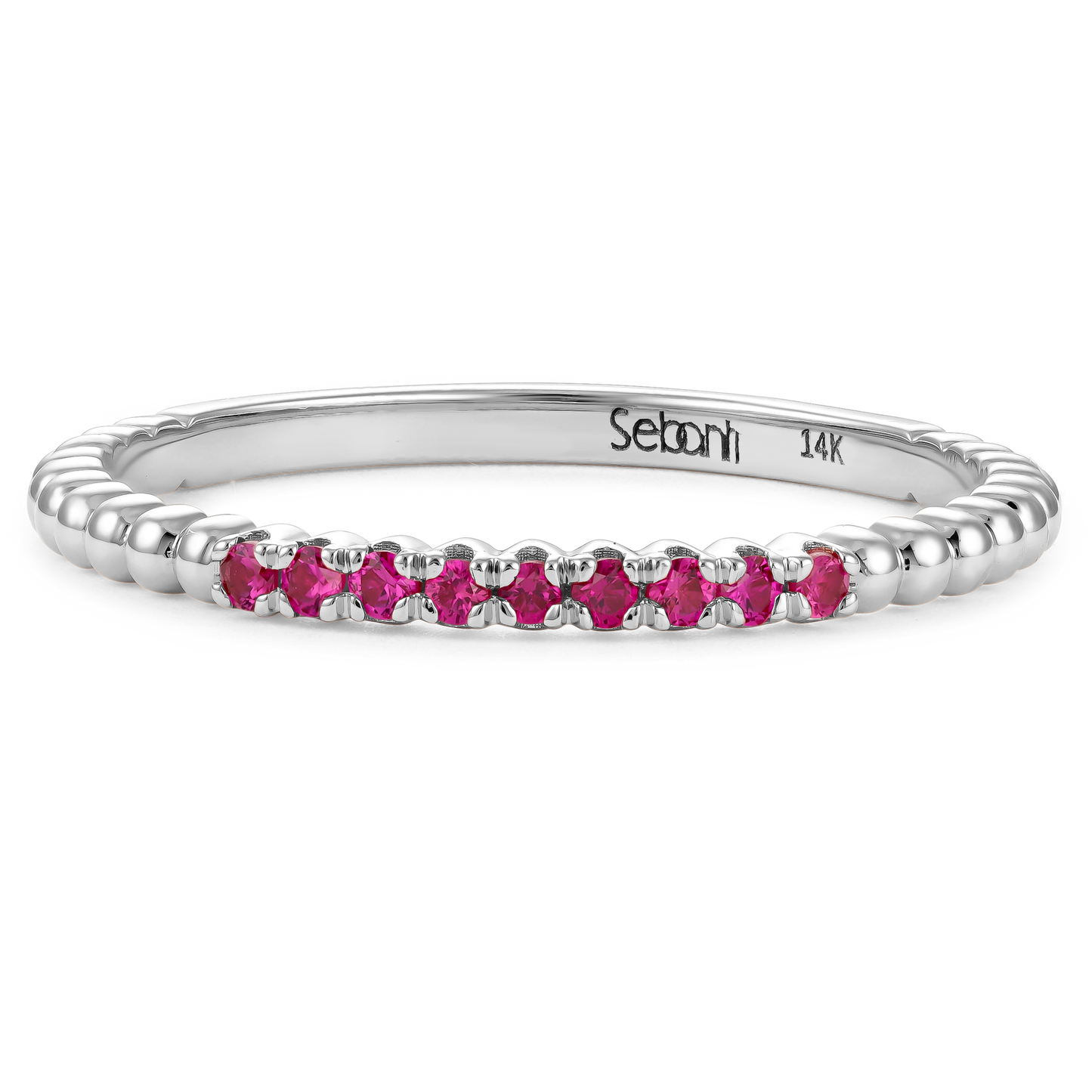 Ruby Stackable Ring 2
