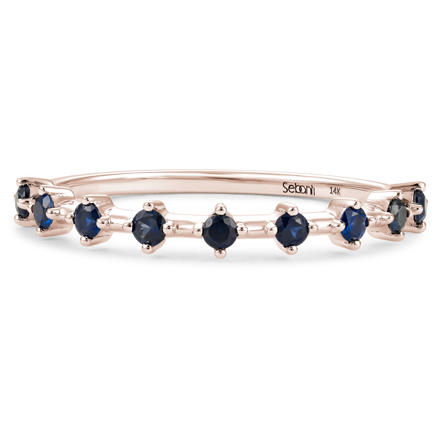 Blue Sapphire Stackable Ring
