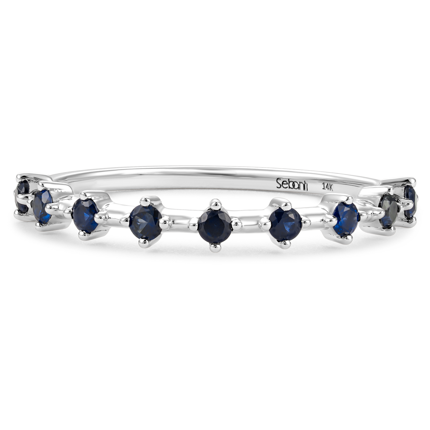 Blue Sapphire Stackable Ring