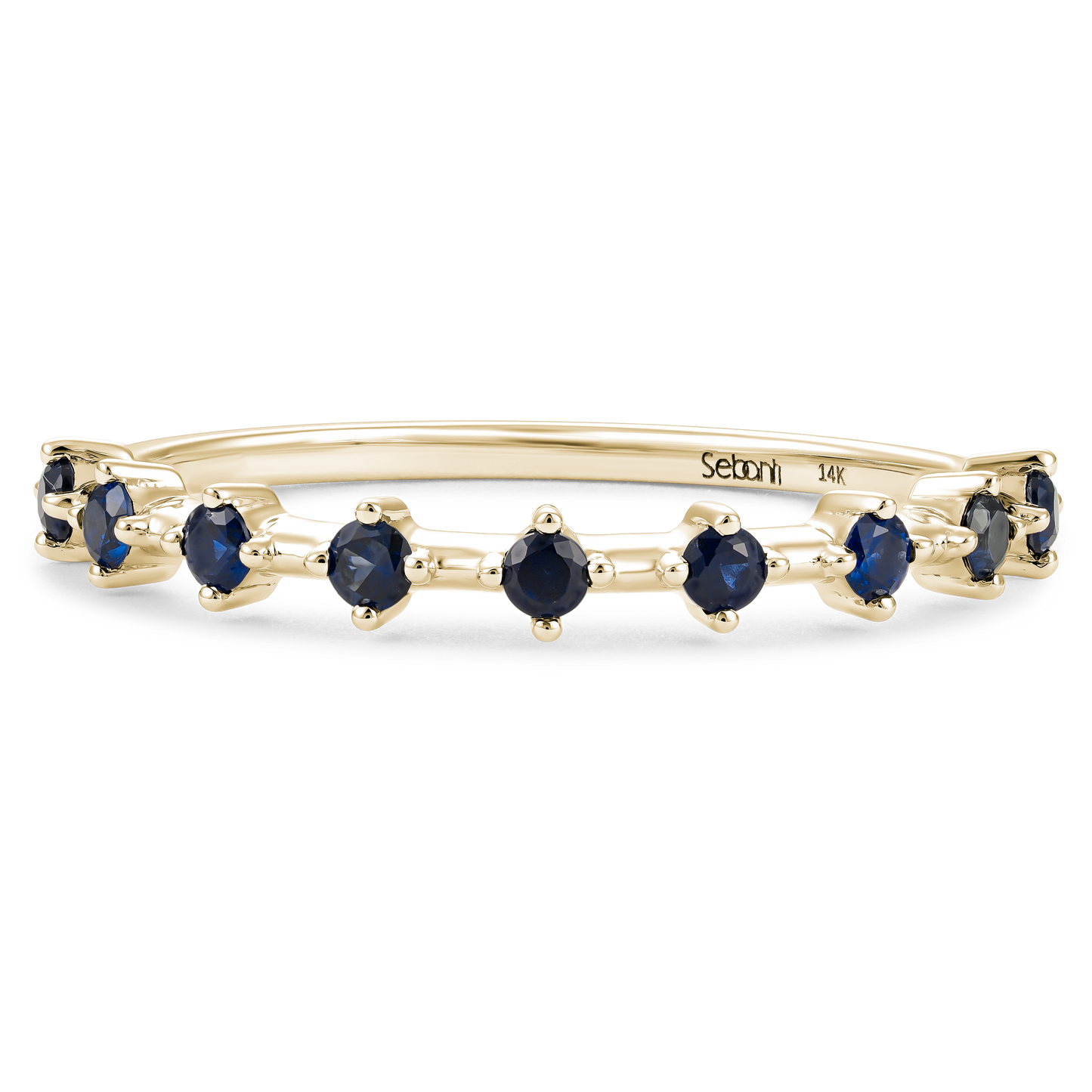 Blue Sapphire Stackable Ring