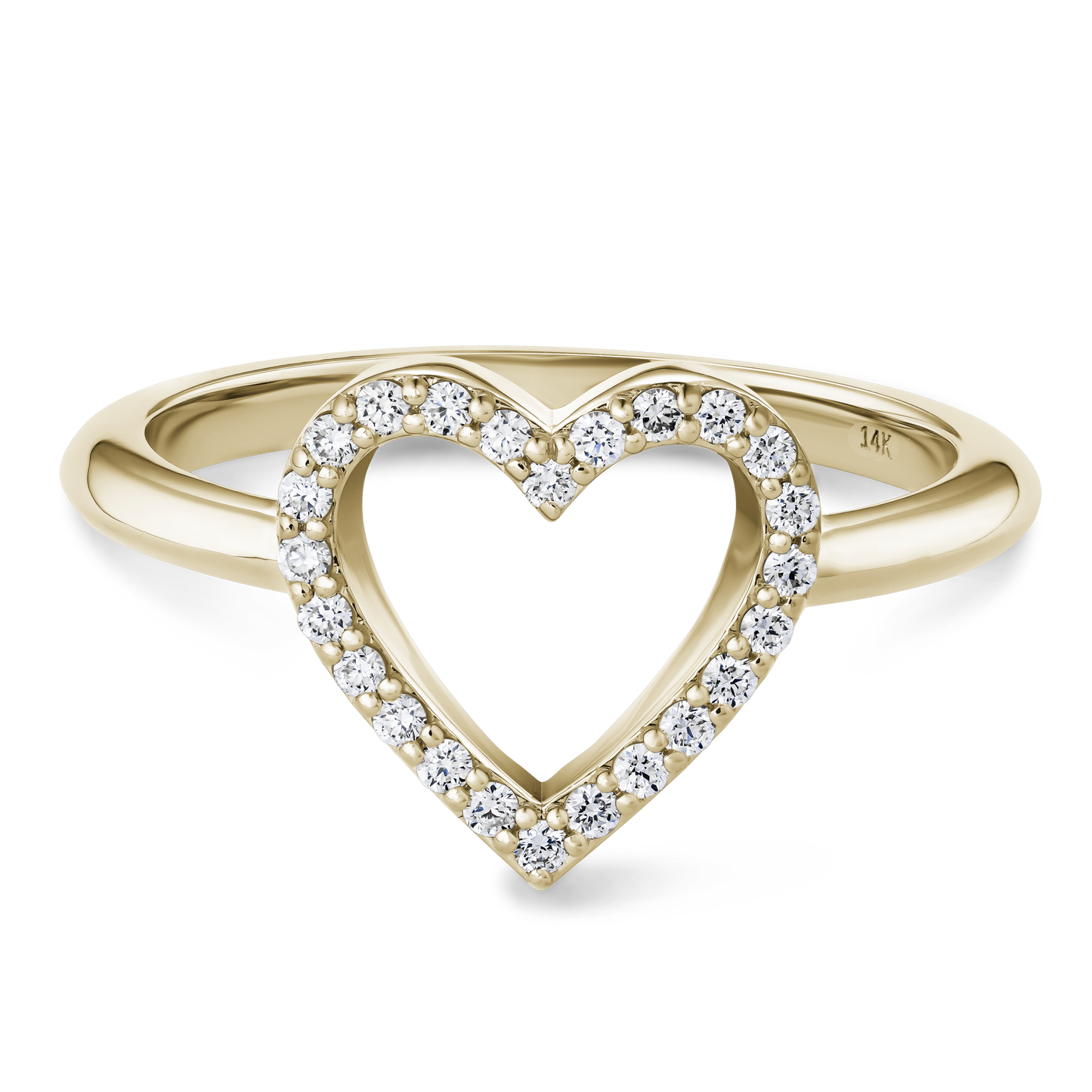 Heart Shape Diamond Ring