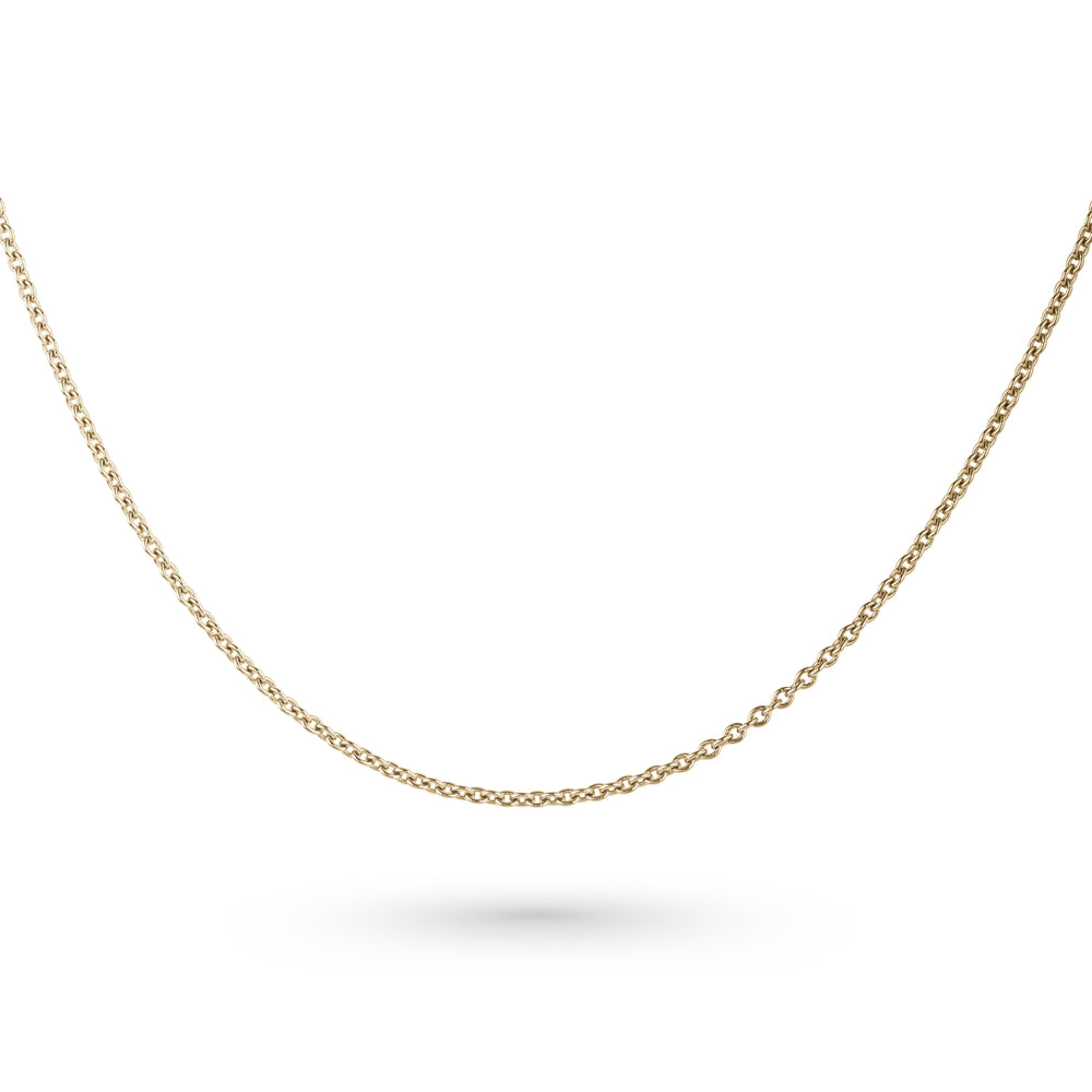 14K Oval Shaped Chain