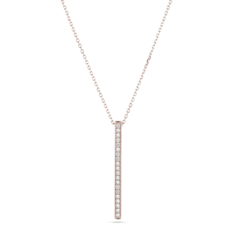 
                  
                    Diamond Vertical Bar Necklace
                  
                