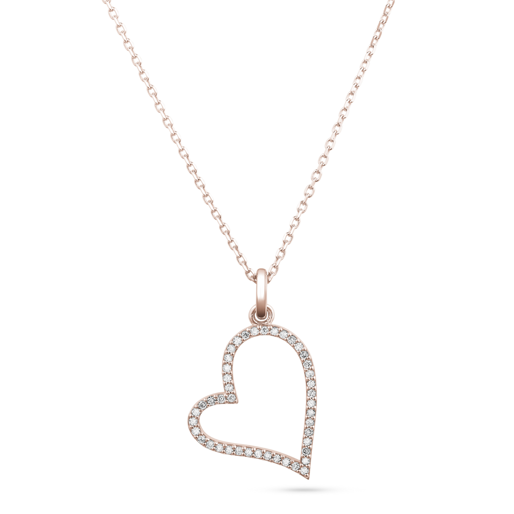 
                  
                    Pendentif En Forme De Coeur Avec Diamant
                  
                
