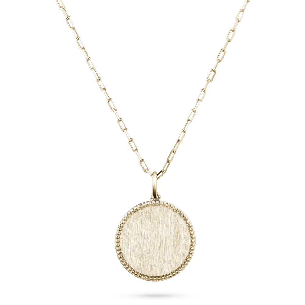 Medallion Personalized Pendant