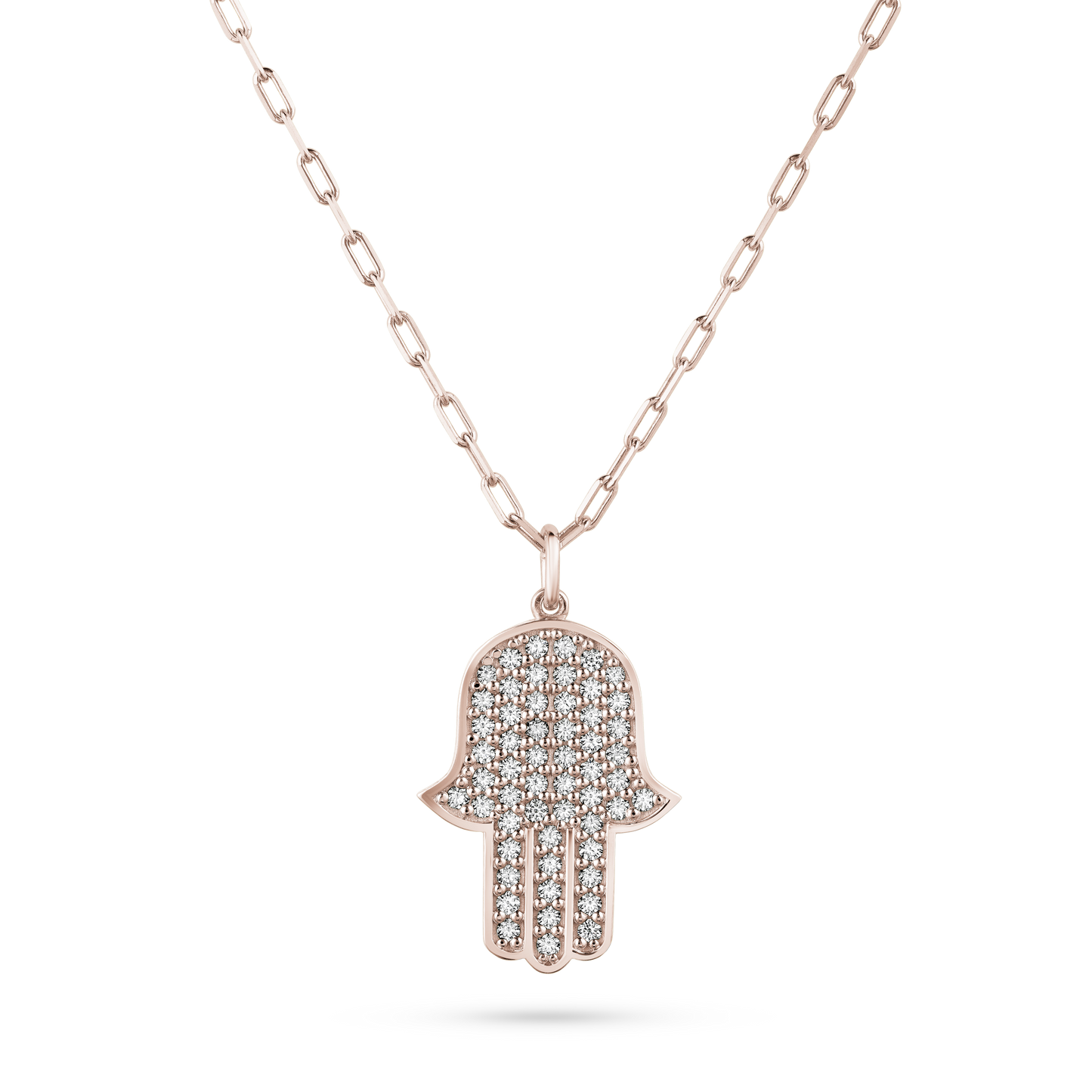 
                  
                    Diamond Hamsa Pendant
                  
                
