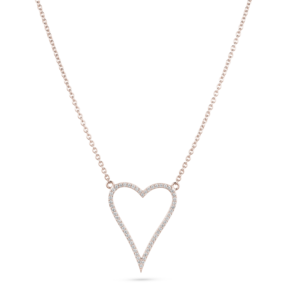
                  
                    Heart Shape Diamond Pendant Necklace
                  
                