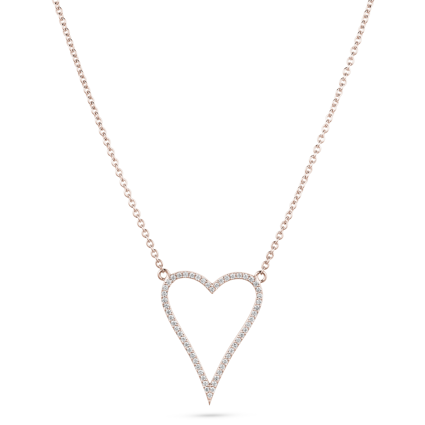 
                  
                    Heart Shape Diamond Pendant Necklace
                  
                