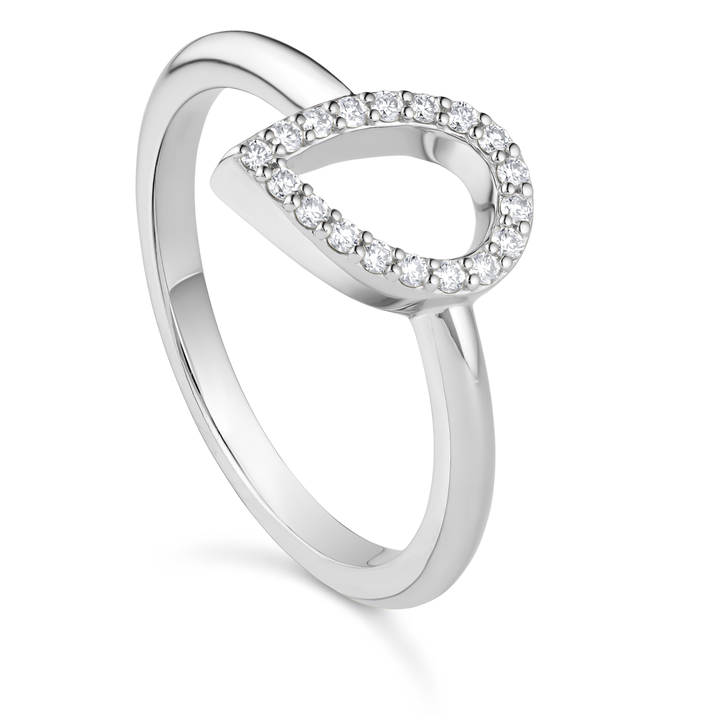 
                  
                    Tear Drop Diamond Ring
                  
                