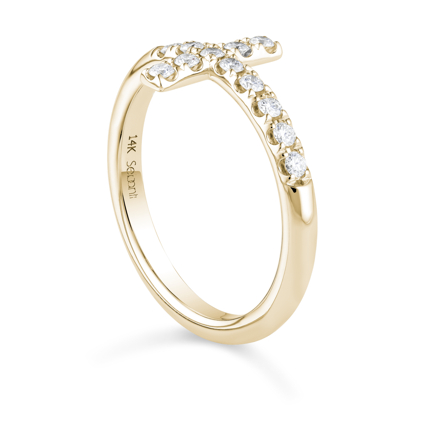 
                  
                    Diamond Cross Ring
                  
                