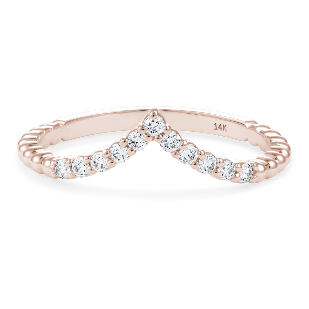 
                  
                    V Shaped Diamond Ring
                  
                