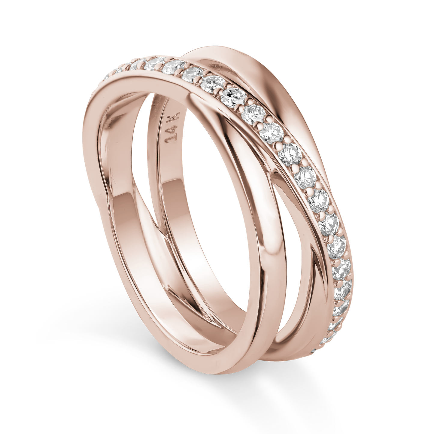 
                  
                    Layered Diamond Ring
                  
                