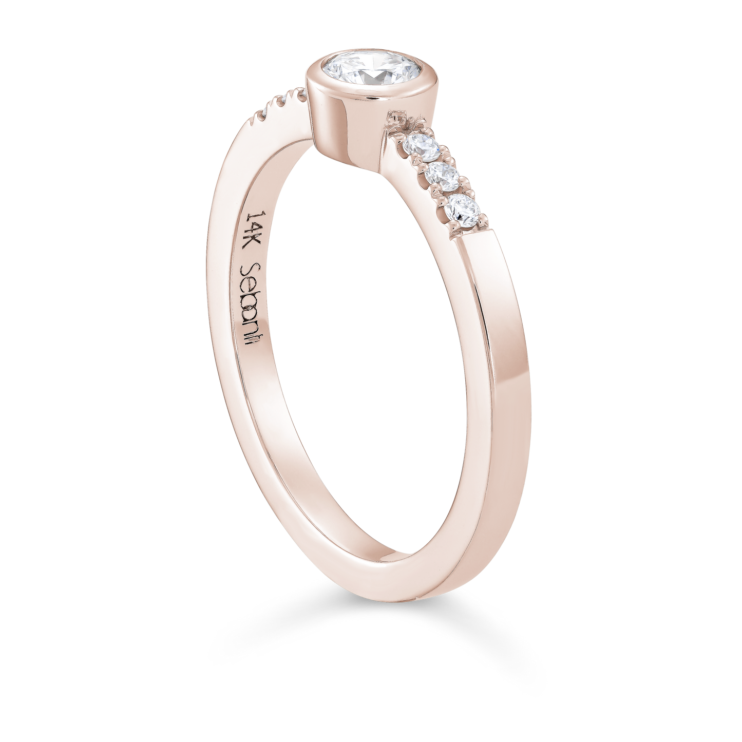 
                  
                    Diamond Bezel Ring
                  
                