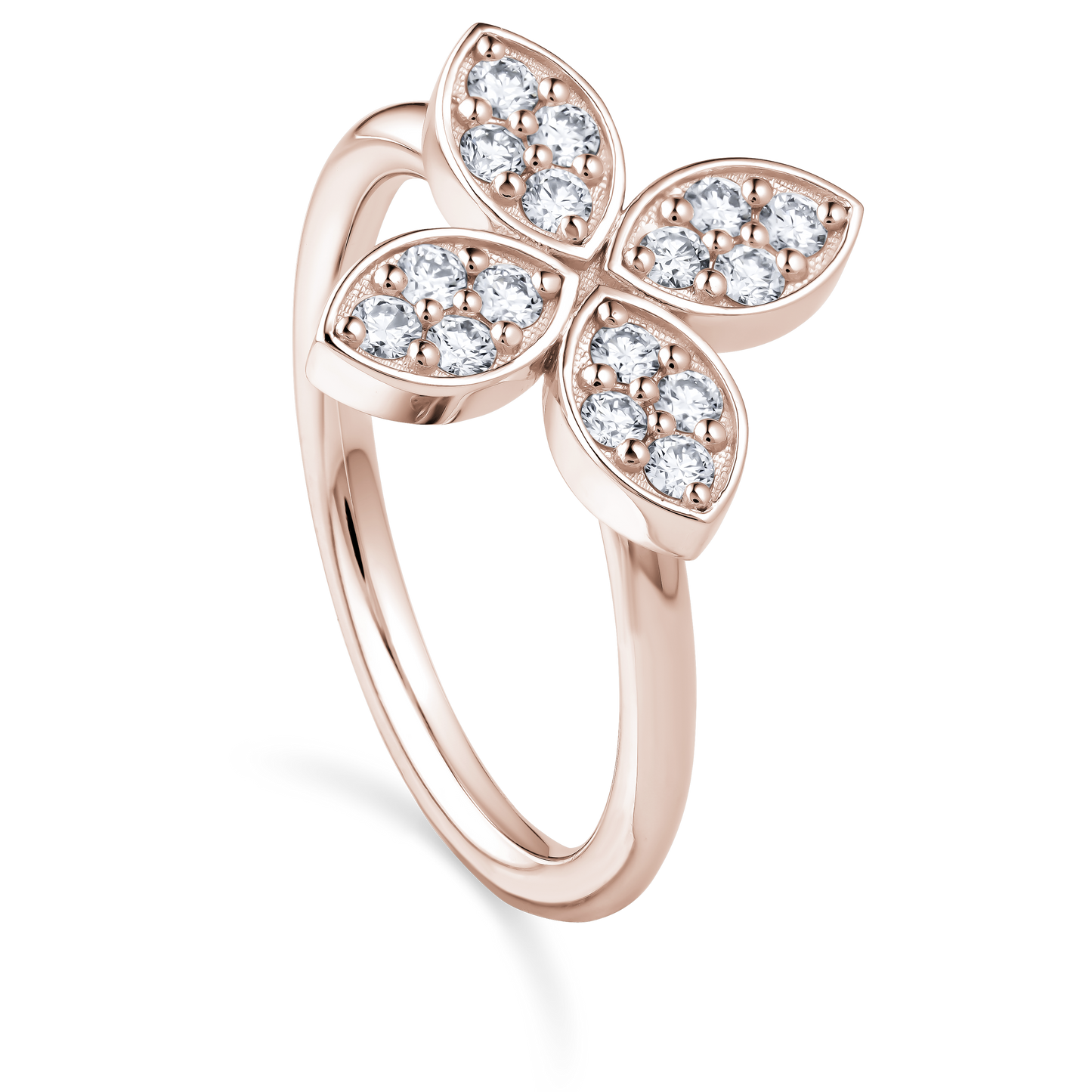 
                  
                    Floral Diamond Ring
                  
                