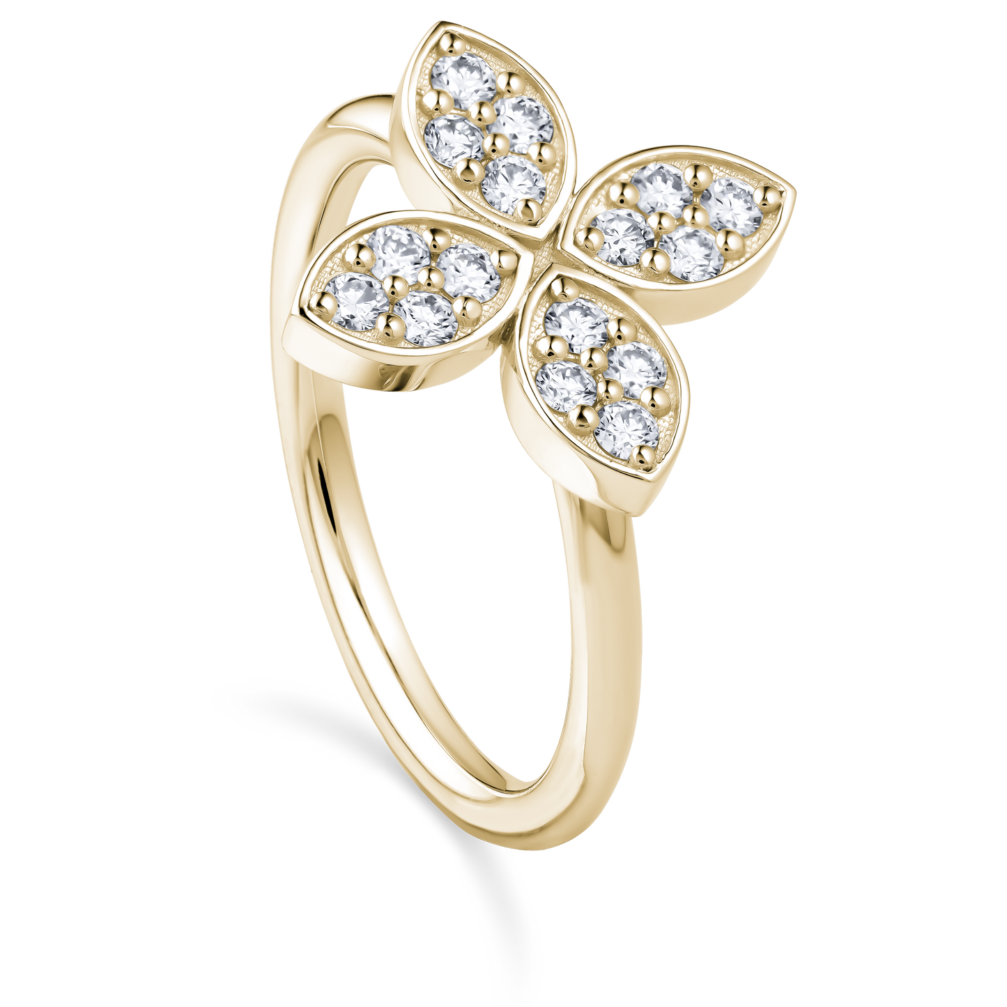 
                  
                    Floral Diamond Ring
                  
                
