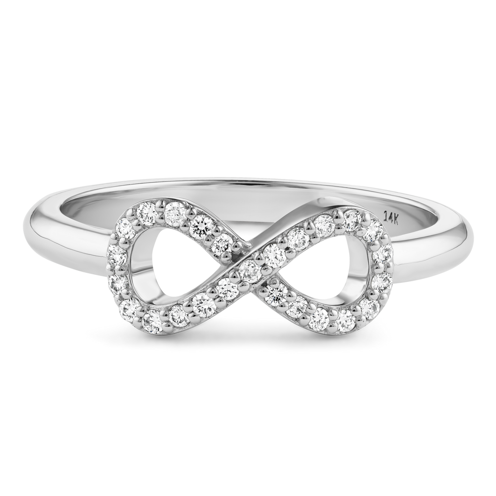 Infinity Diamond Ring