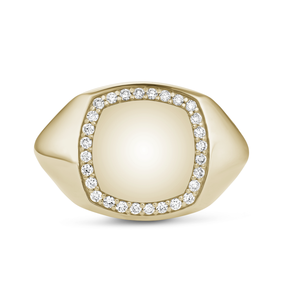 Diamond Pinky Ring