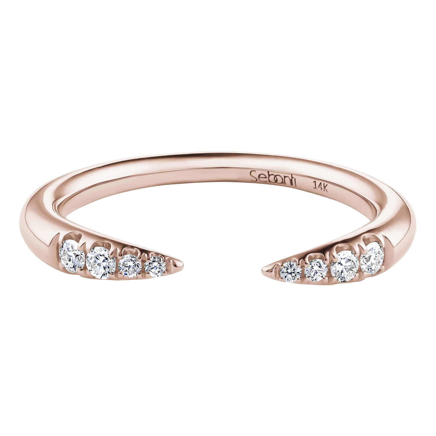 
                  
                    Open Diamond Stackable Band
                  
                