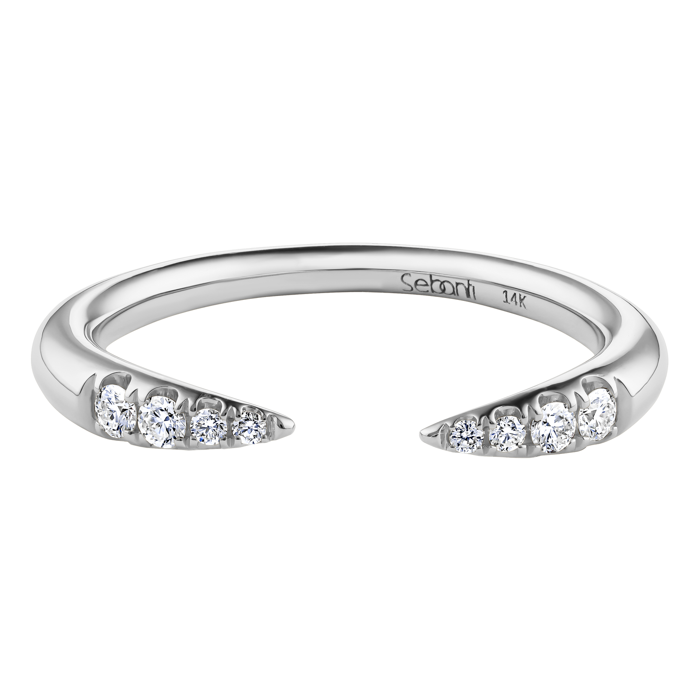 
                  
                    Open Diamond Stackable Band
                  
                
