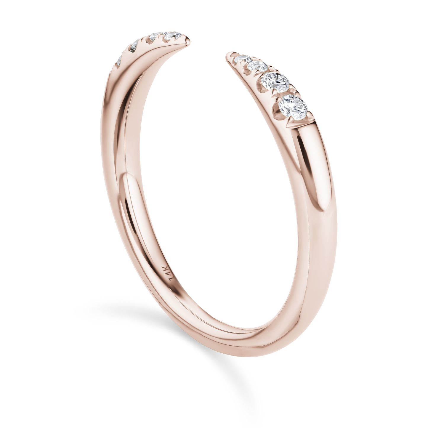 
                  
                    Open Diamond Stackable Band
                  
                